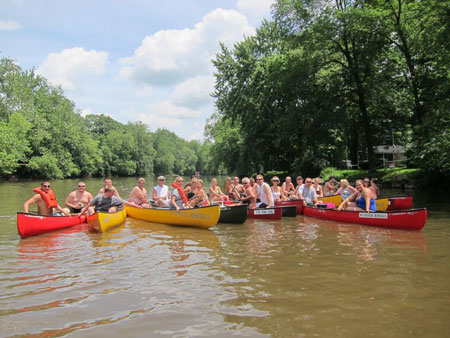 Canoe, Raft, and Kayak Float Trips in Columbus, Indiana with