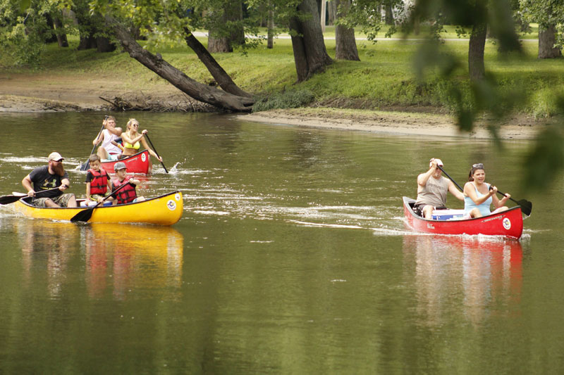 Canoeing Kayaking Photo Gallery Riverside Rentals Indiana